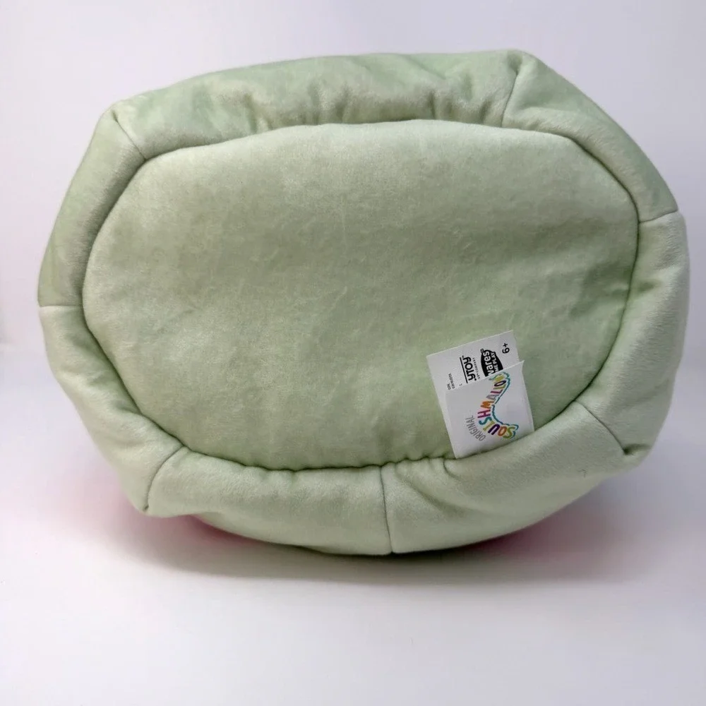 NWT Squishmallows Bexley Unicorn Plush Basket Tote Toy Storage Easter Gift Bag